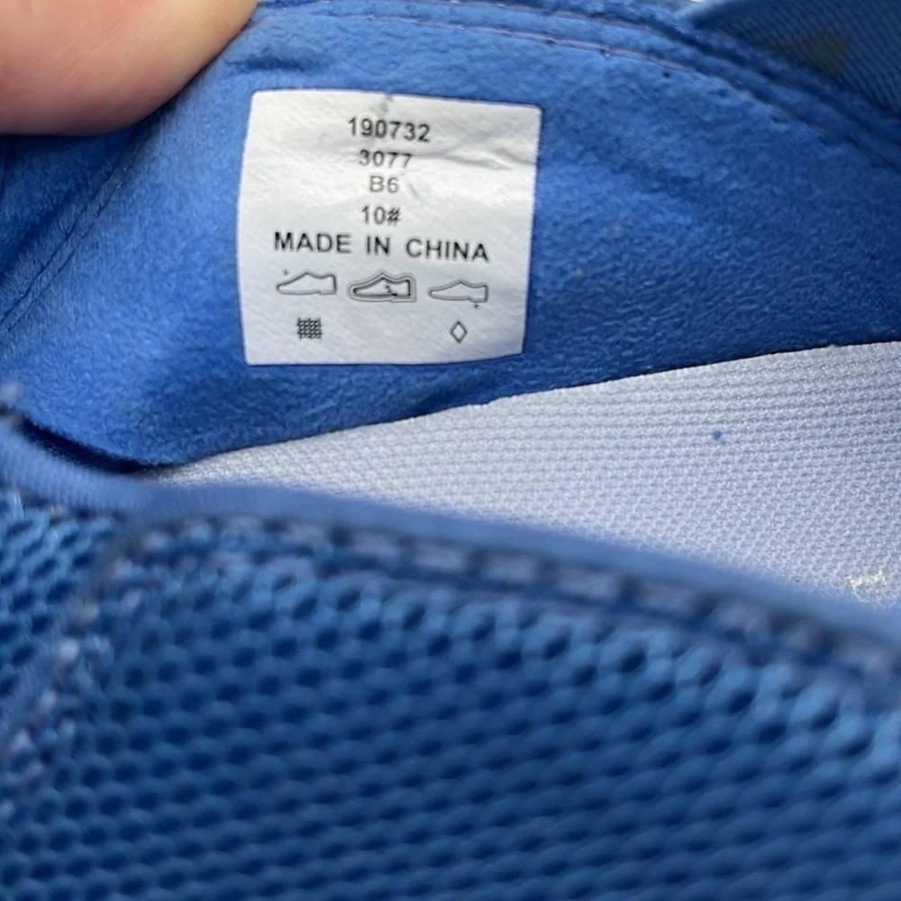 Lands' End Blue Mesh Breathable Slip-On Shoes Women's Size 10